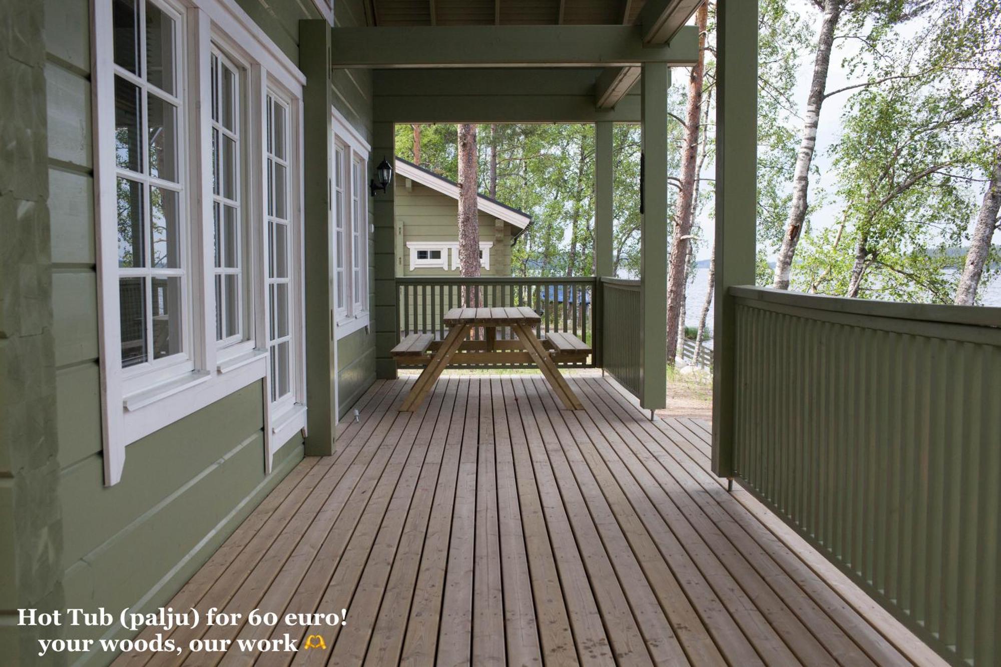 Sresort Saunas - Hot Tub, Palju Imatra Luaran gambar