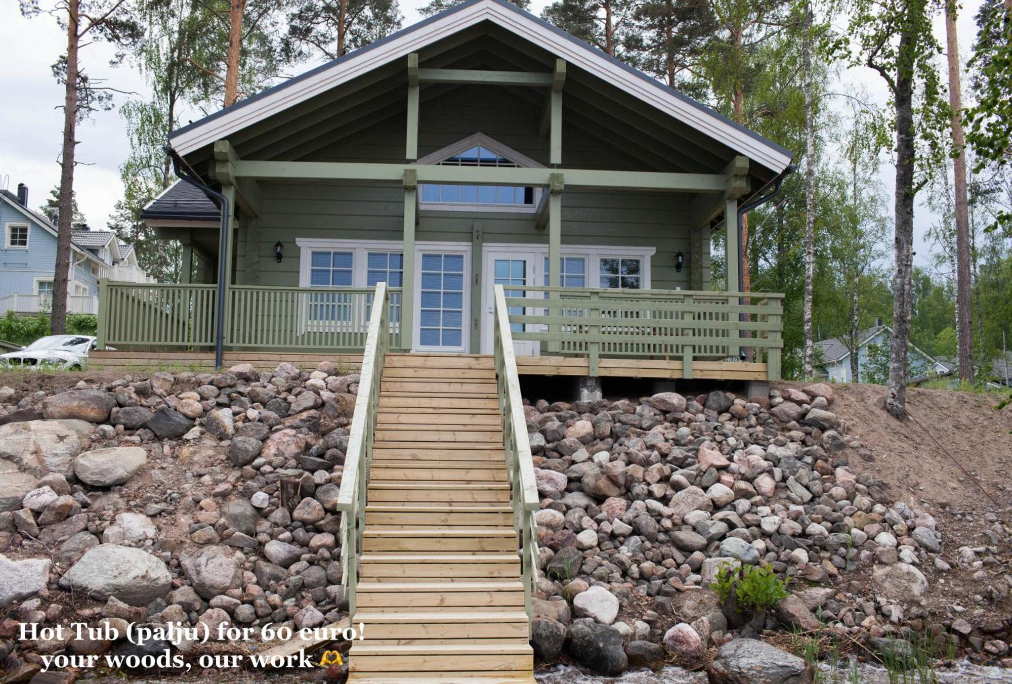 Sresort Saunas - Hot Tub, Palju Imatra Luaran gambar