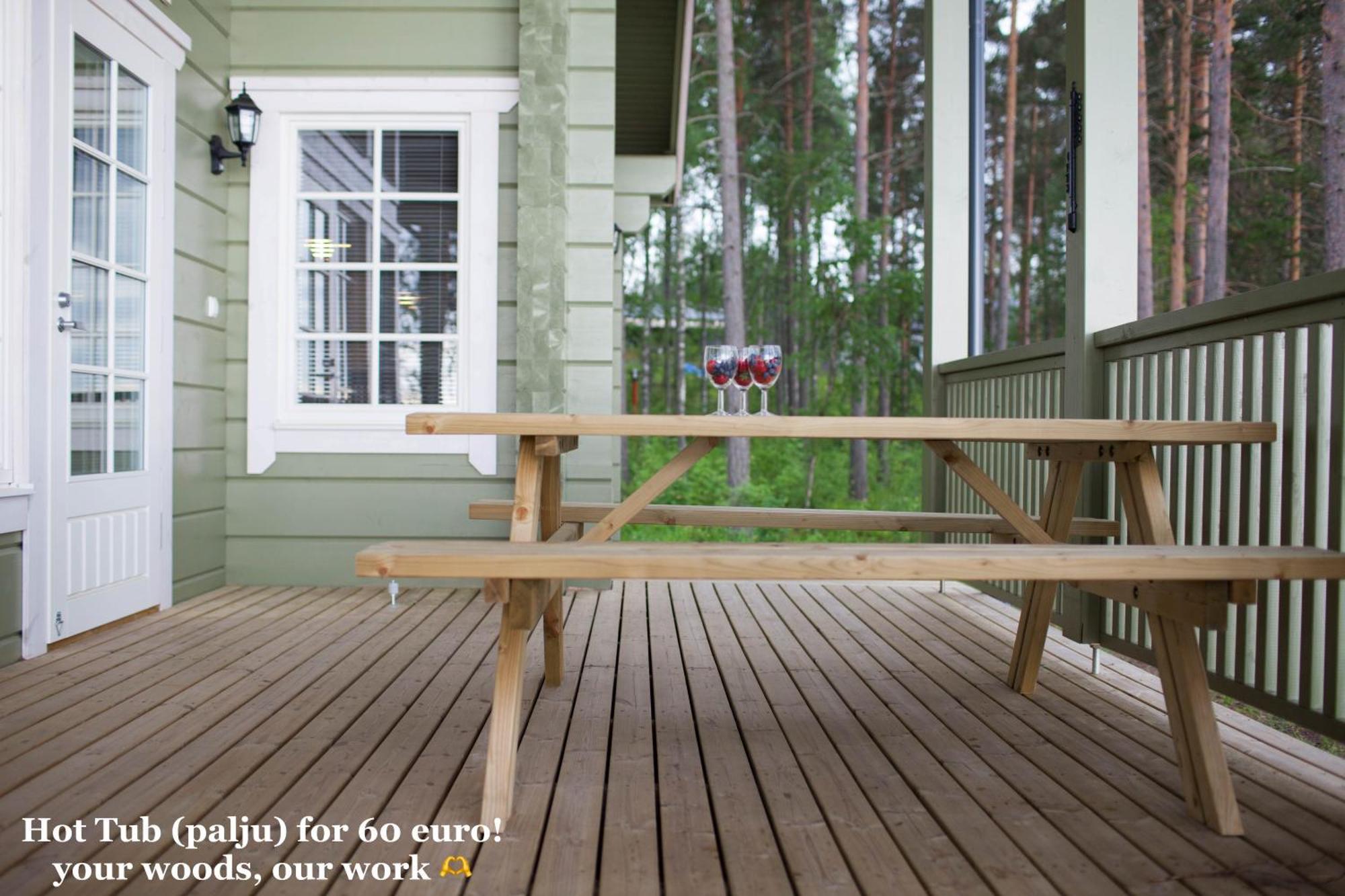 Sresort Saunas - Hot Tub, Palju Imatra Luaran gambar